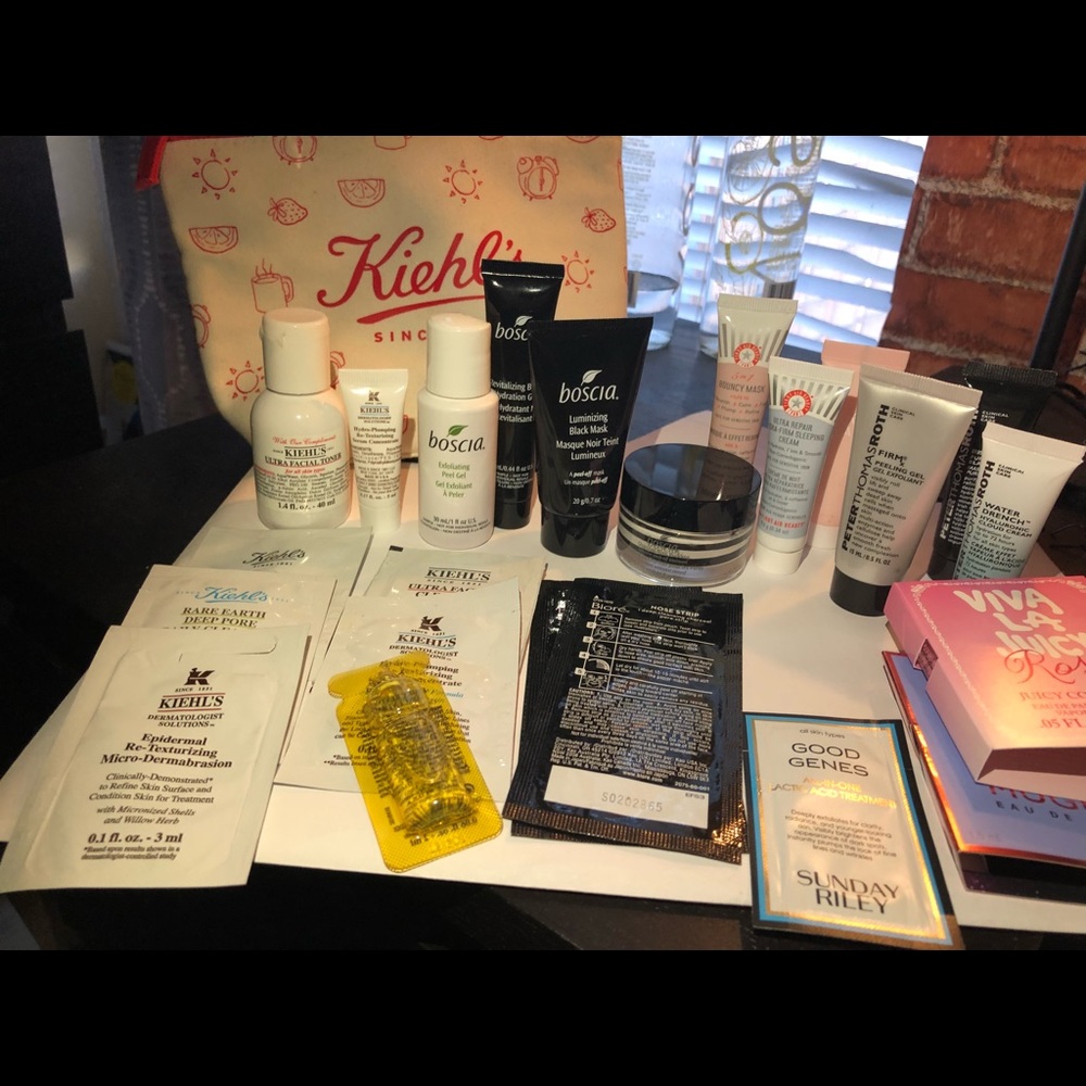 Beauty bundle (kiehl’s, boscia, etc)